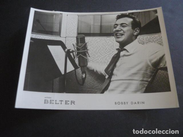 Fotos de cantantes: BOBBY DARIN CANTANTE ANTIGUA FOTOGRAFIA 18 X 24 CM