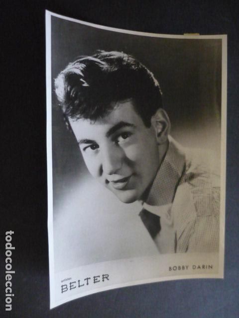 Fotos de cantantes: BOBBY DARIN CANTANTE ANTIGUA FOTOGRAFIA 18 X 24 CM