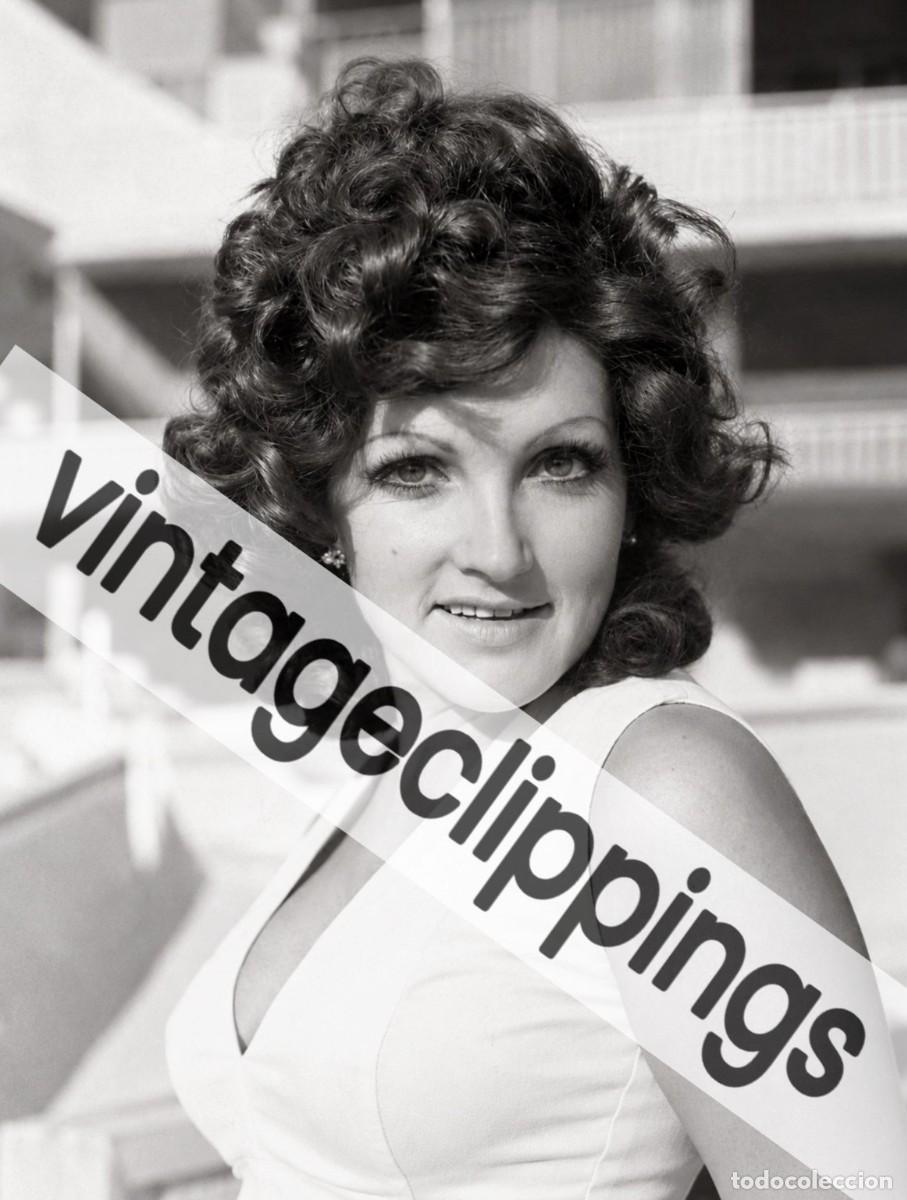 Fotos de cantantes: ANA KIRO Fotografia 1970s Foto 20x15 cantante galicia actriz gallega