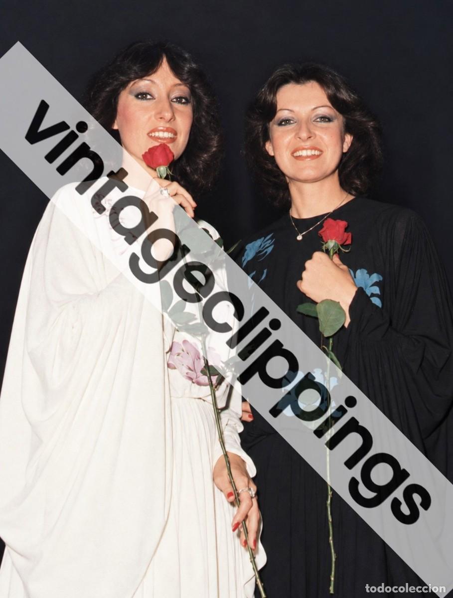 Fotos de cantantes: BACCARA Fotografia 1978 Foto 20x15 eurovision banda pop spain duo musical