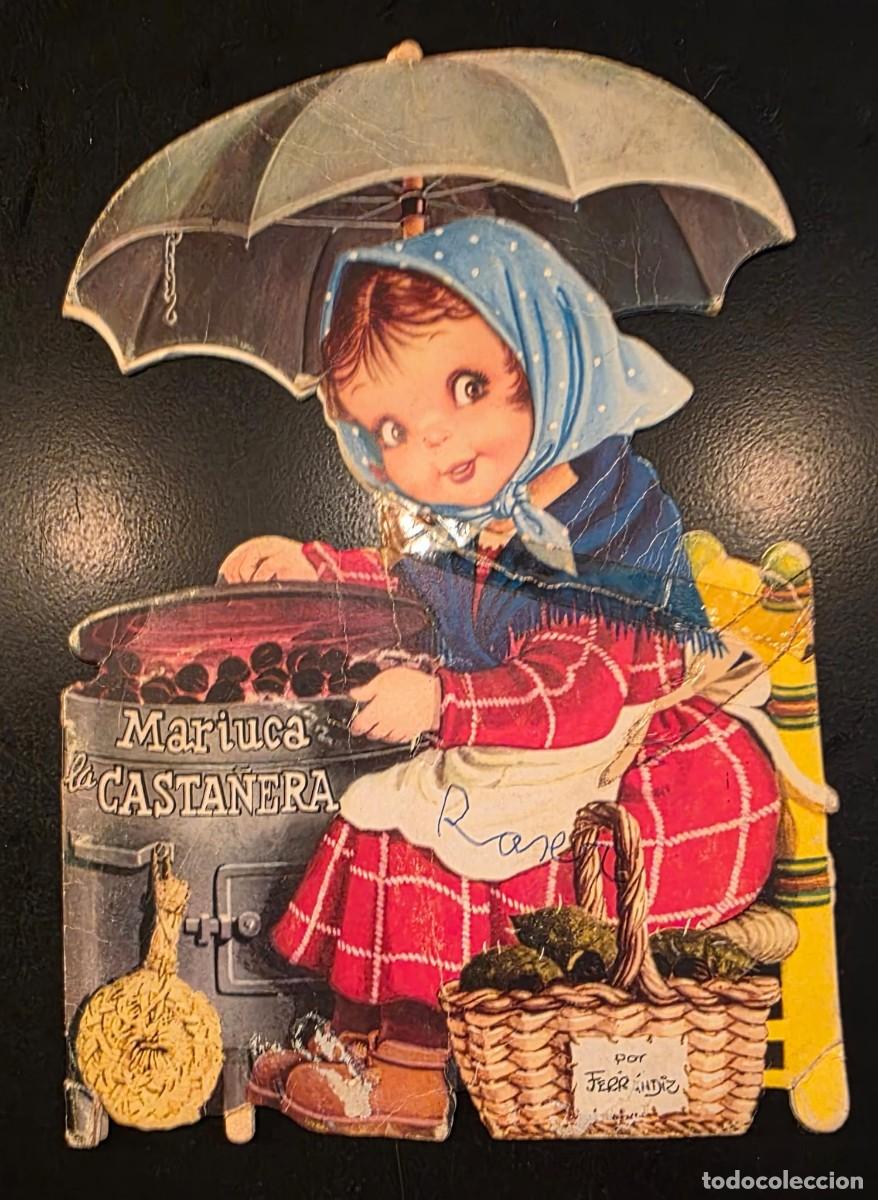 Fotos de cantantes: MARIUCA LA CASTA&Ntilde;ERA &ndash; JUAN FERR&Aacute;NDIZ &ndash; CUENTO TROQUELADO ANTIGUO &ndash; 17 x 13 CM