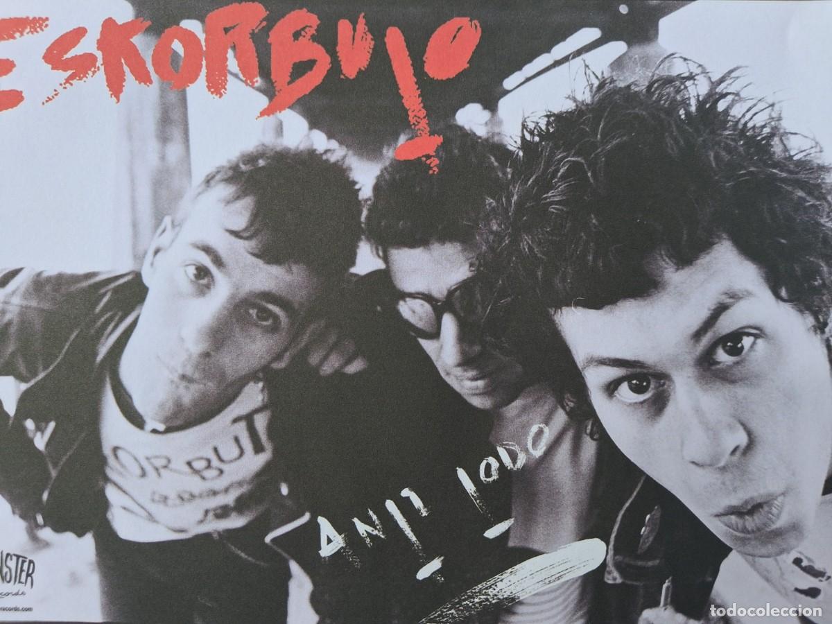 Fotos de cantantes: Eskorbuto - original poster promo Munster Record A4