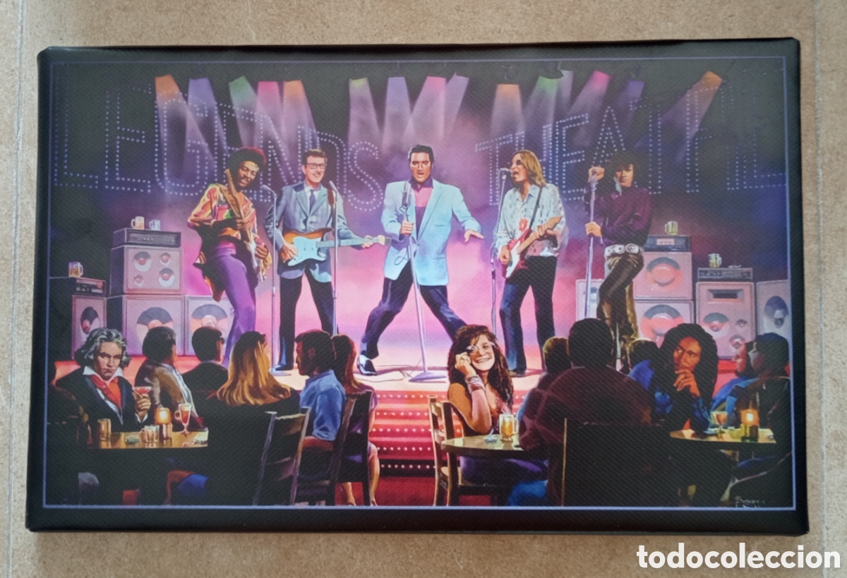 Fotos de cantantes: Cuadro POP ROCK LEGENDS