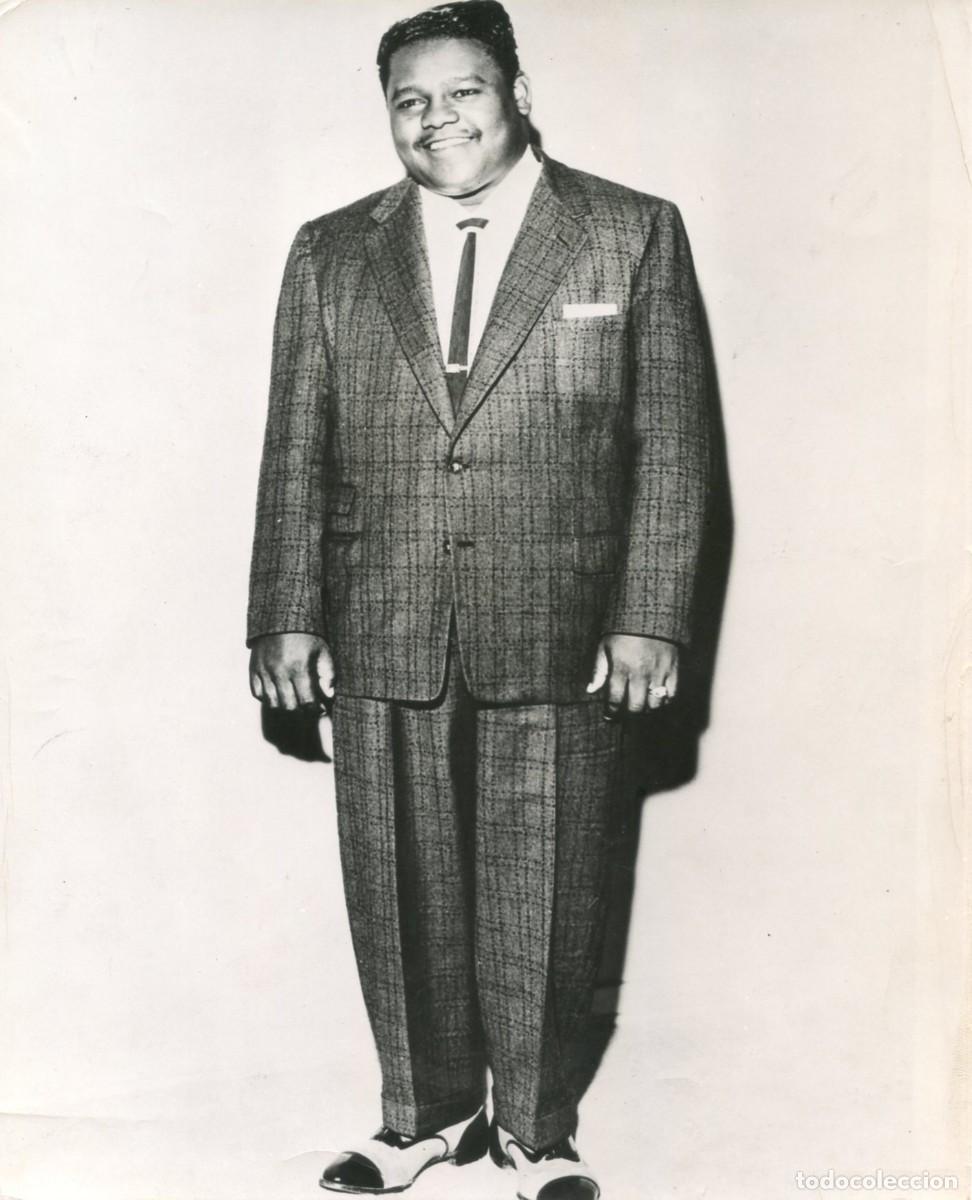 Fotos de cantantes: FATS DOMINO, Foto original 1957.