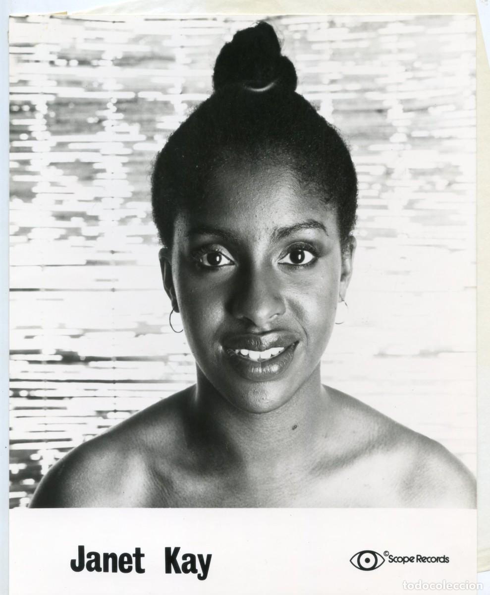 Fotos de cantantes: JANET KAY. Foto original, 1979.