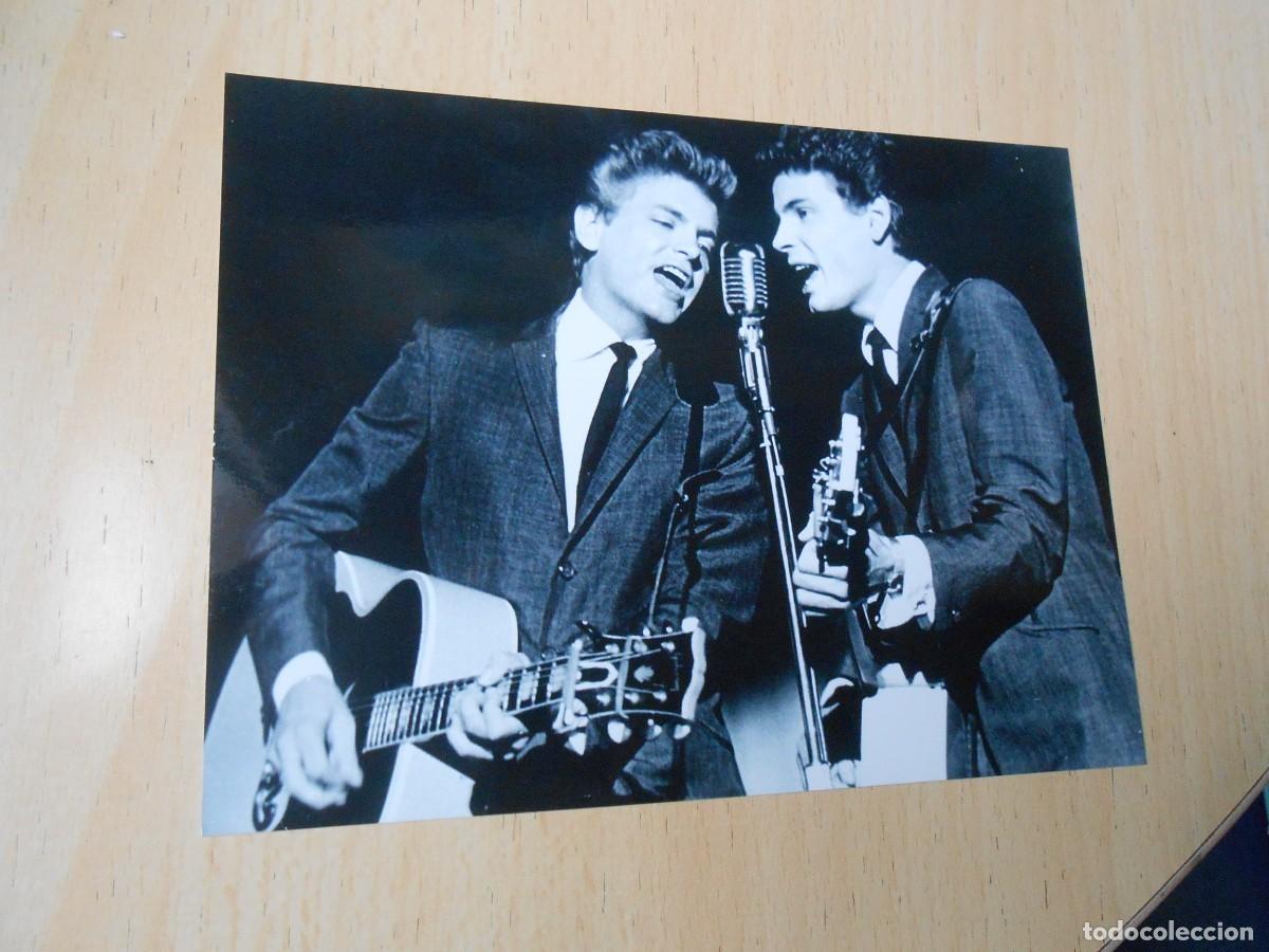 Fotos de cantantes: COPIA de FOTO de - The EVERLY BROTHERS - de 16,5 x 12,5 cms.