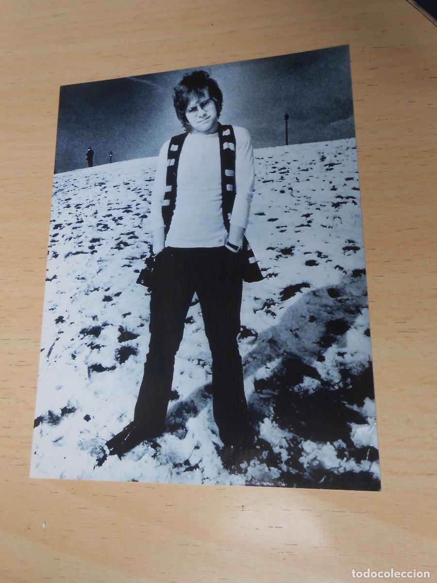 Fotos de cantantes: COPIA de FOTO de - ELTON JOHN - de 12,5 x 16,5 cms.