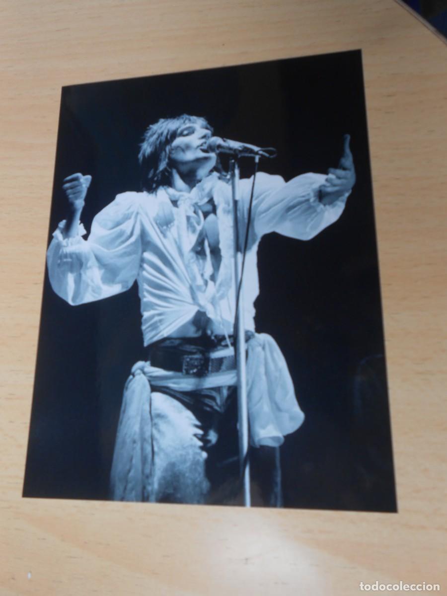 Fotos de cantantes: COPIA de FOTO de - ROD STEWART - de 12,5 x 16,5 cms.