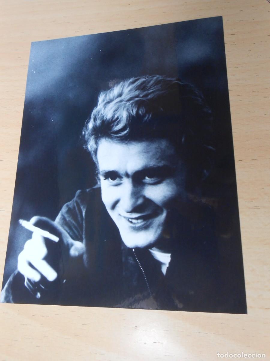 Fotos de cantantes: COPIA de FOTO de - CHRISTOPHE - de 12,5 x 16,5 cms.