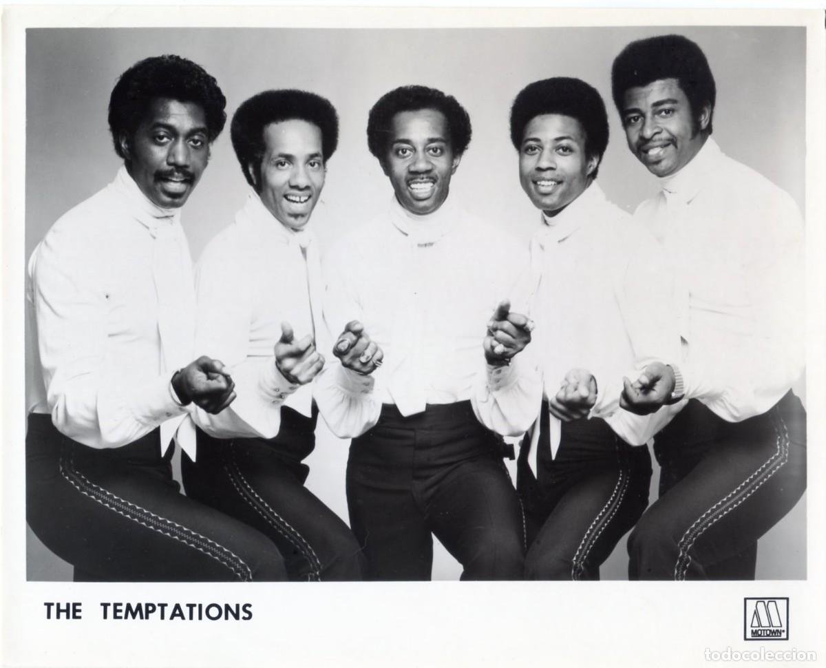 Fotos de cantantes: THE TEMPTATIONSA. Foto original USA, 1976.