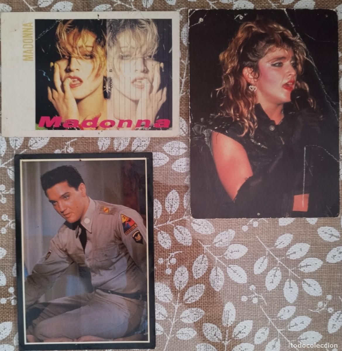 Fotos de cantantes: Madonna / Elvis Presley