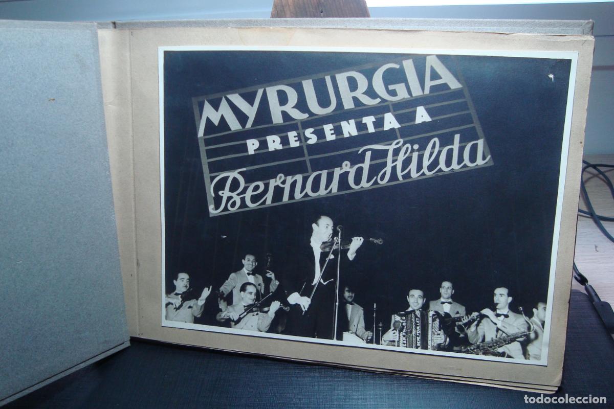 Fotos von Musikern: PERFUMERIA MYRURGIA PRESENTA ORQUESTA JAZZ SWING BERNARD HILDA. ALBUM FOTOGRAFICO (VER INTERIOR)