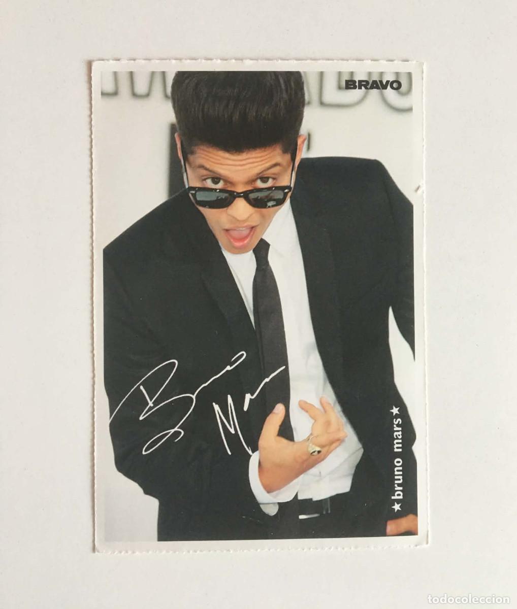 Fotos de cantantes: Bruno Mars / Paul Wesley The Vampire Diaries Double-Sided Collectible Card Bravo Bulgaria 2011 Rare