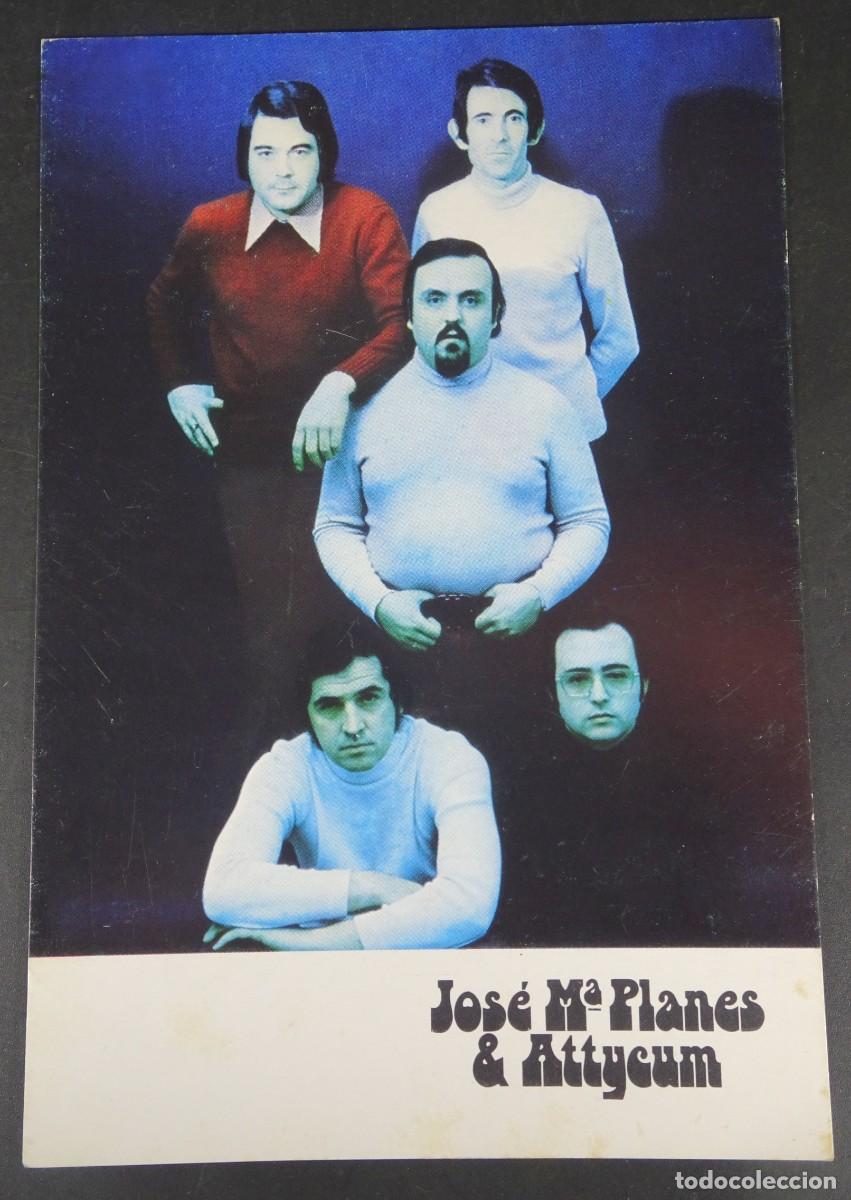Photos de Chanteurs et Chanteuses: ANTIGUA POSTAL PROMOCIONAL, JOS&Eacute; M&ordf; PLANES & ATTYCUM, VER FOTOS