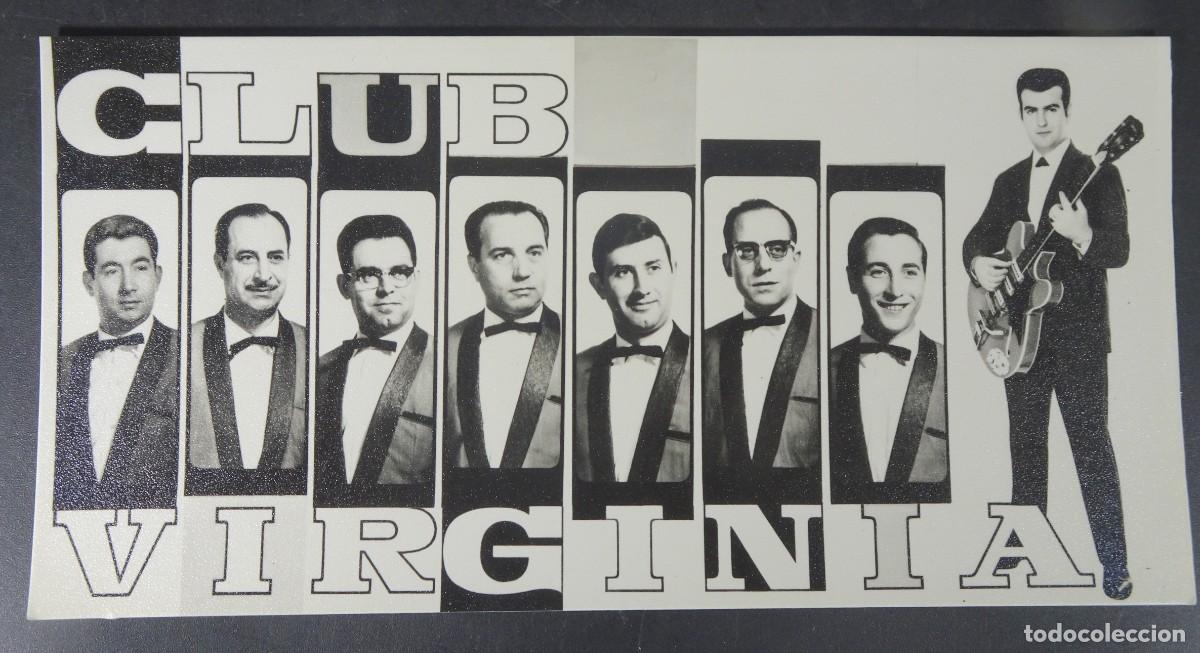 Photos de Chanteurs et Chanteuses: ANTIGUA POSTAL PROMOCIONAL ,CLUB VIRGINIA, VER FOTOS