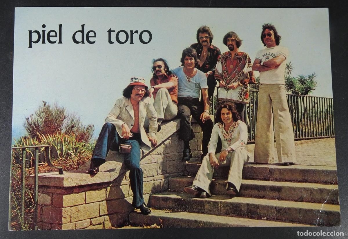 Photos de Chanteurs et Chanteuses: ANTIGUA POSTAL PROMOCIONAL PIEL DE TORO, VER FOTOS