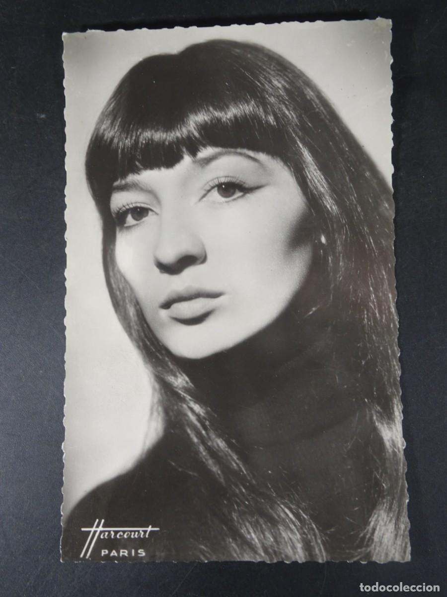 Photos of Singers: ANTIGUA POSTAL DE LA CANTANTE JULIETTE GRECO, VER FOTOS