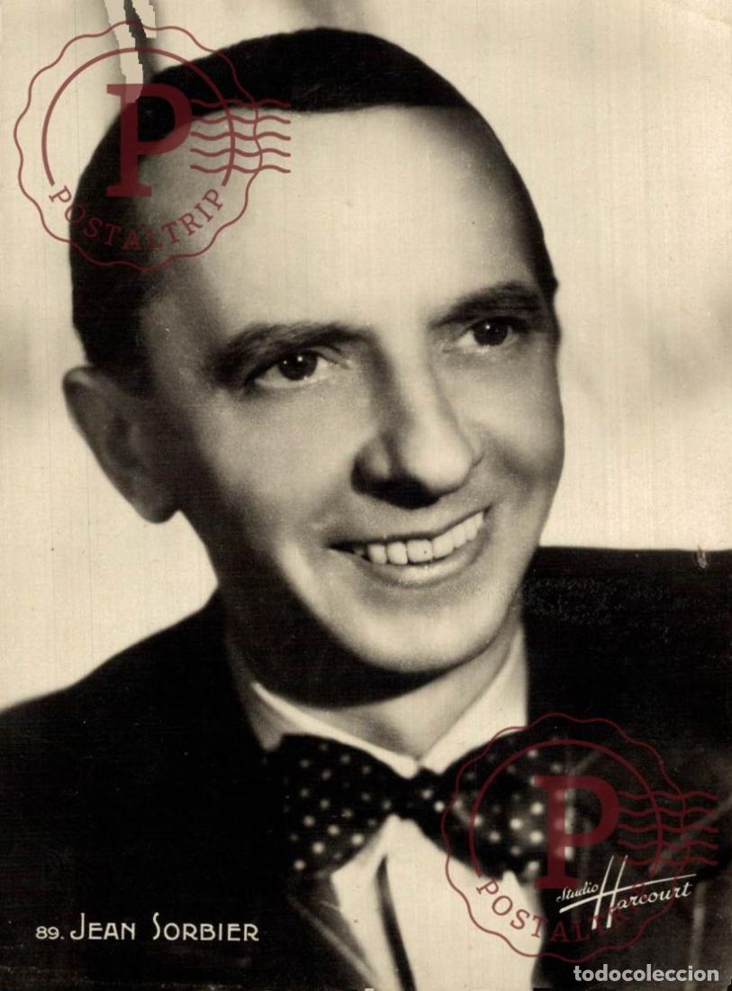 Fotos de cantantes: JEAN SORBIER ACTOR CANTANTE SINGER CINE STUDIO HARCOURT RPPC