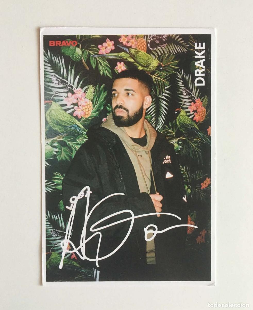Fotos de cantantes: Drake / Nicki Minaj Trading Collectible Card - Bravo Magazine Bulgaria 2018 Music Rare