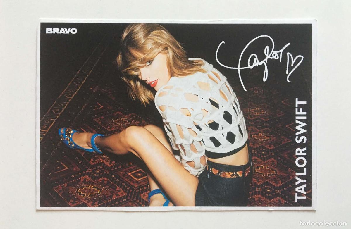 Fotos de cantantes: Taylor Swift / Leo Messi FC Barcelona Collectible Card Rare &ndash; Bravo Magazine Bulgaria 2016 Music
