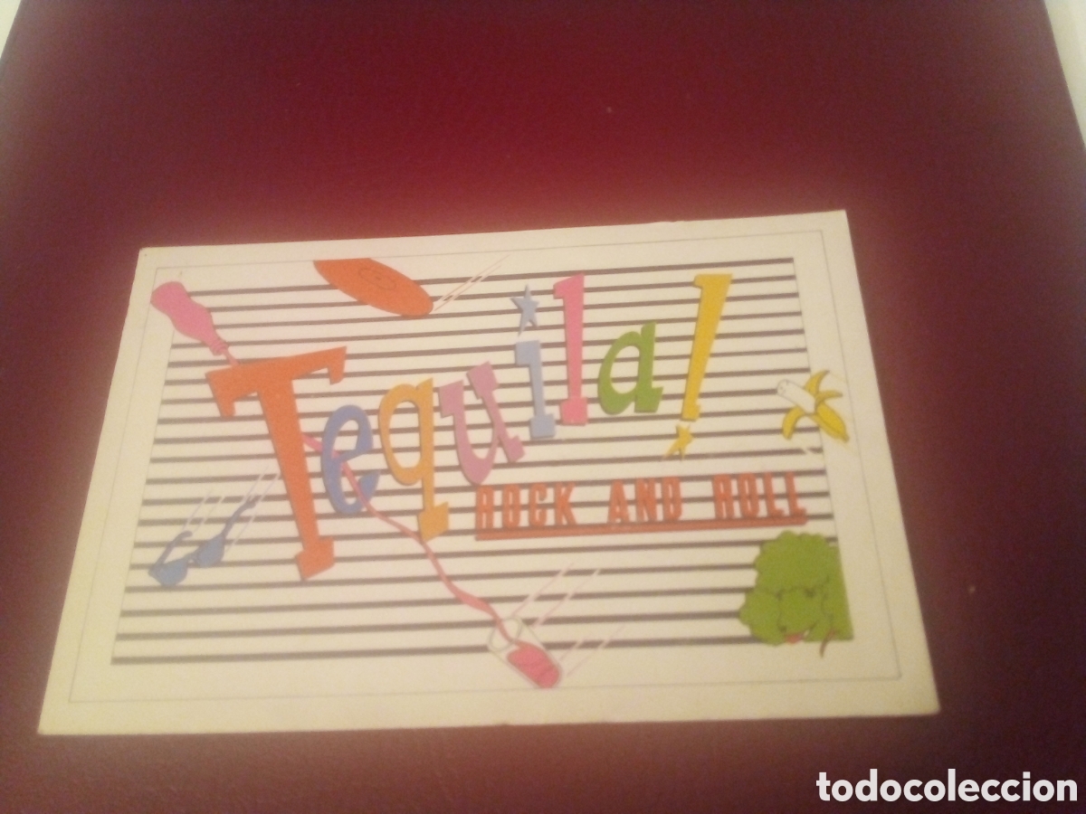 Fotos de cantantes: TEQUILA adhesivo Rock and roll pegatina