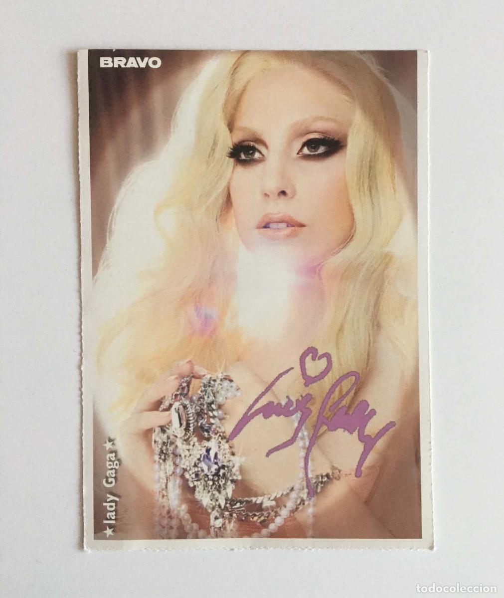 Fotos de cantantes: Lady Gaga / Nina Dobrev The Vampire Diaries Collectible Card &ndash; Bravo Magazine Bulgaria 2011 Music