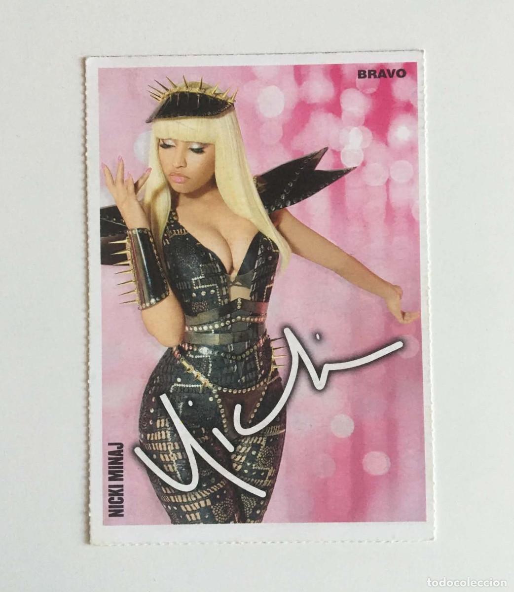 Fotos de cantantes: Nicki Minaj / Vanessa Hudgens Collectible Trading Card &ndash; Bravo Magazine Bulgaria 2012 Music Rare