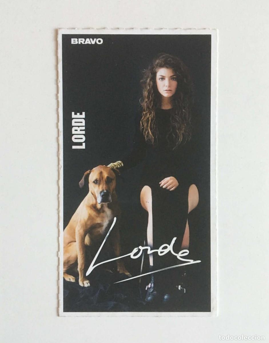 Fotos de cantantes: Lorde / The Vampire Diaries Collectible Trading Card &ndash; Bravo Magazine Bulgaria 2014 Music TV