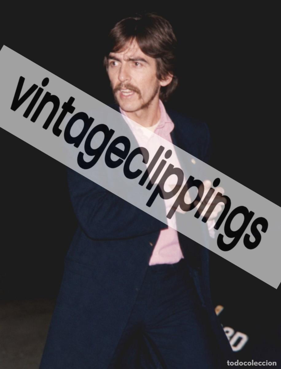 Photos of Singers: GEORGE HARRISON en EMI Studios 1966 Fotografia 15x20 candid foto Beatles sgt pepper's