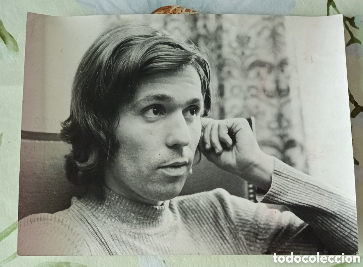 Fotos von Musikern: Raphael fotograf&iacute;a archivo de revista 18 X 24 ctms.
