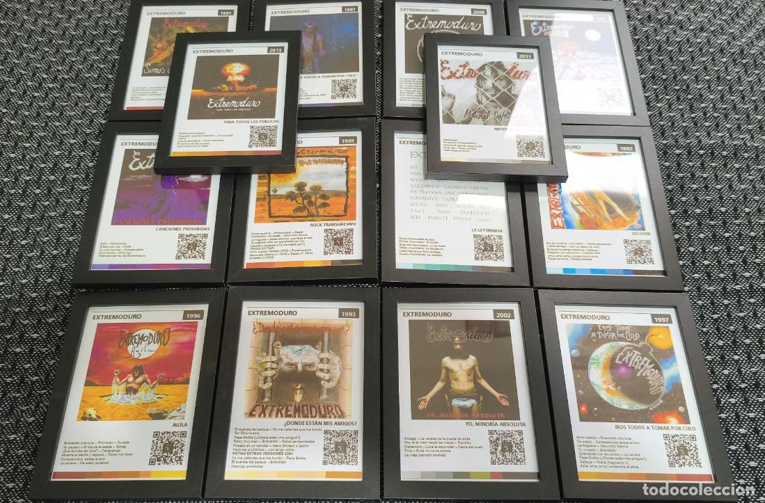 Fotos de cantantes: 14 cuadros de EXTREMODURO diferentes (15x20)