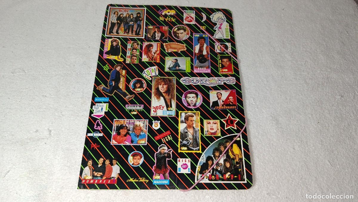 Fotos de cantantes: ANTIGUA CARPETA REVISTA SUPER POP POSTER CARPETA - MICHAEL JACKSON - MANDY SMITH - EGB A&Ntilde;OS 80