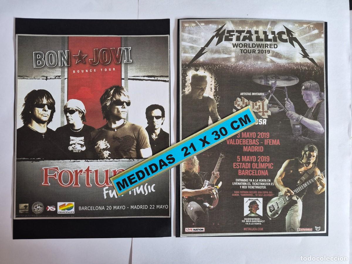 Fotos de cantantes: Laminas de conciertos de rock