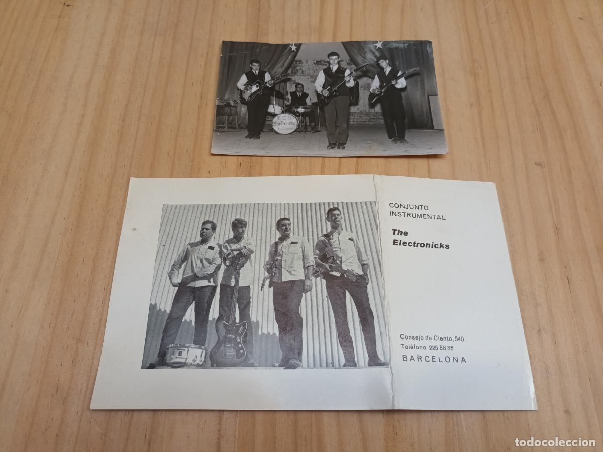 Fotos de cantantes: PROMOCION PUBLICIDAD GRUPO MUSICAL THE ELECTRONICKS. BARCELONA. EPOCA BEATLES