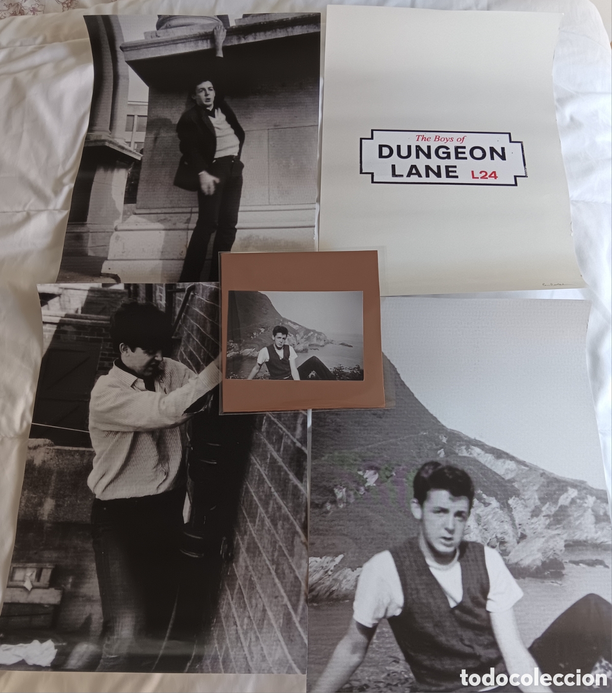Fotos de cantantes: BEATLES PAUL McCARTNEY LOTE COMPLETO PARA PROMOCION DUNGEON LANE EN TIENDAS