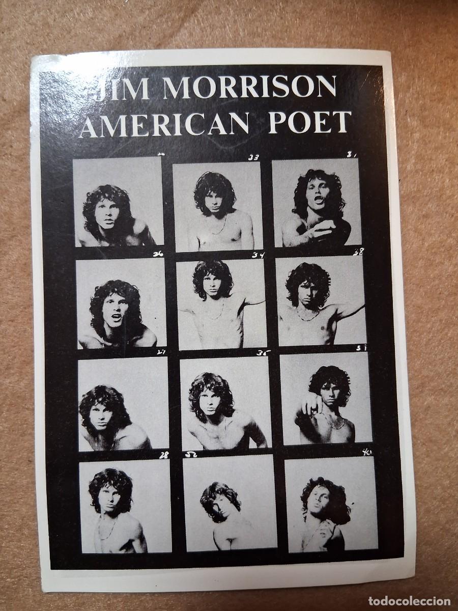 Fotos de cantantes: POSTAL DE JIM MORRISON, AMERICAN POET, SIN USAR.
