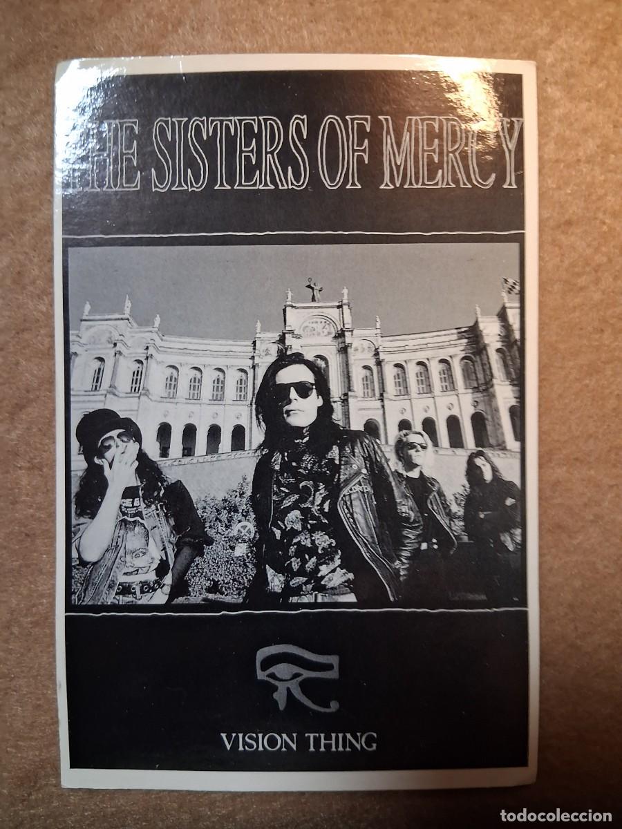 Fotos de cantantes: POSTAL DE THE SISTERS OF MERCY, VISION THING, SIN USAR.