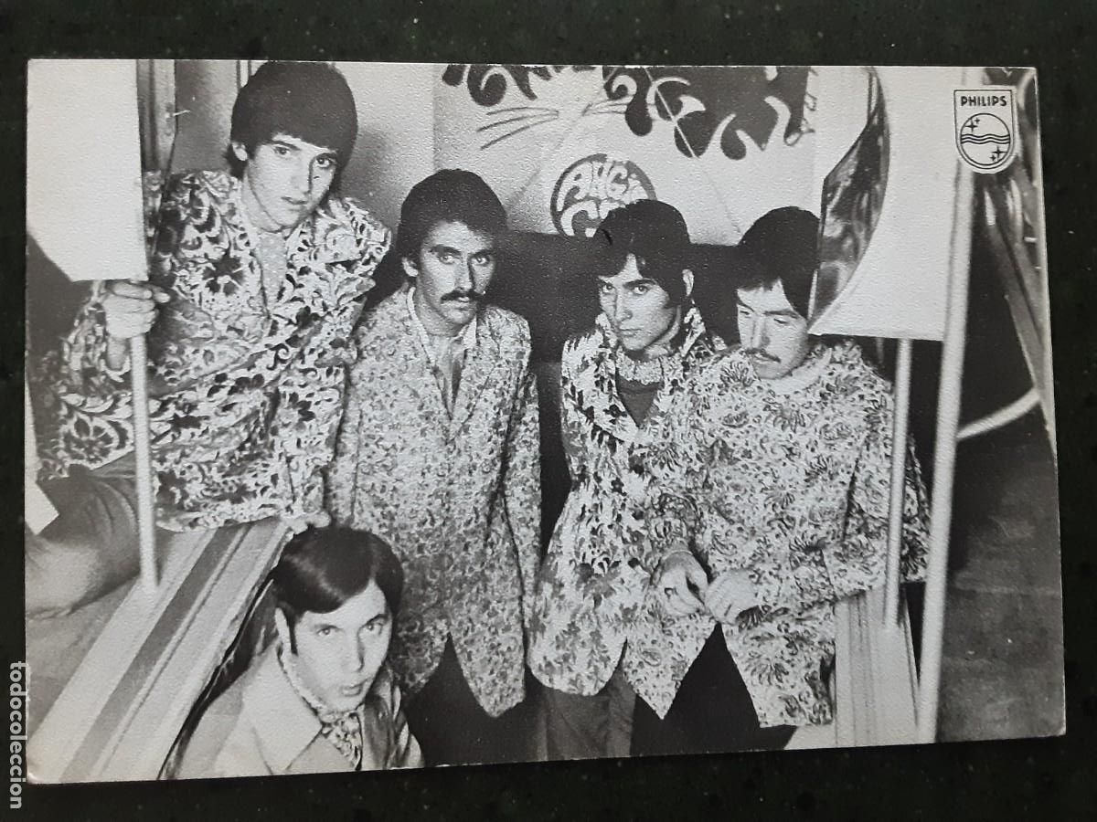 Fotos de cantantes: Postal promocional de los Grimm, 1968