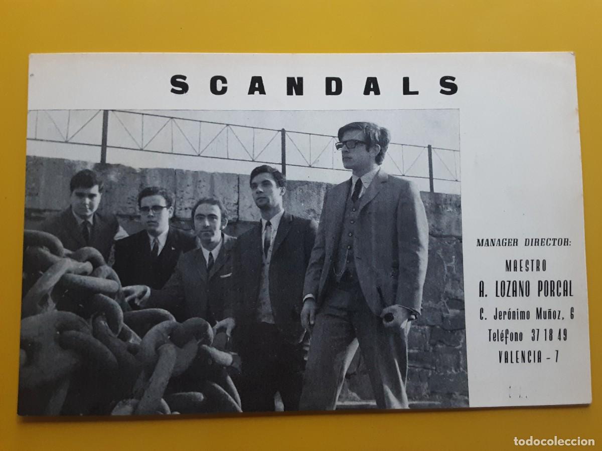 Fotos de cantantes: Foto original promocional del grupo valenciano Scandals