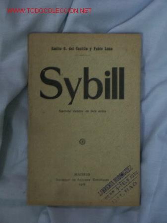 Libretos de &oacute;pera: OPERETA SYBILL - Foto 1