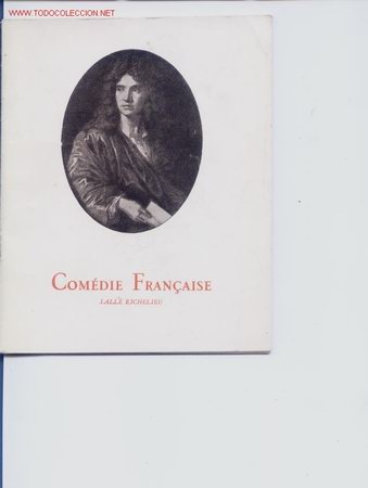 Libretos de &oacute;pera: Cuadernillo de la Comedia Francesa.Representacion de Les Fourberies de Scapin - Foto 1