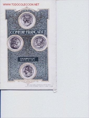 Libretos de &oacute;pera: Comedia Francesa.programa oficial 1929 - Foto 1