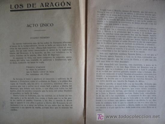 Libretos de &oacute;pera: LOS DE ARAGON - Foto 2