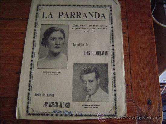 Libretos de &oacute;pera: La Parranda - Foto 1