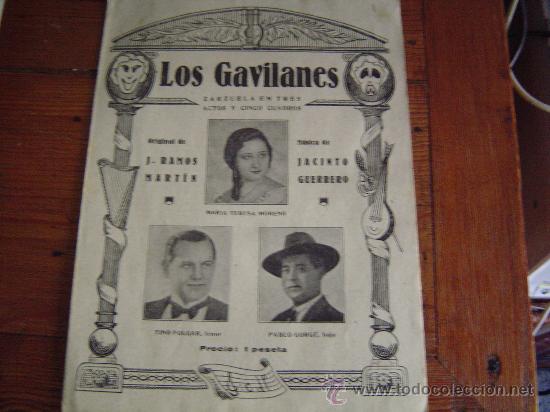 Libretos de &oacute;pera: Los gavilanes - Foto 1