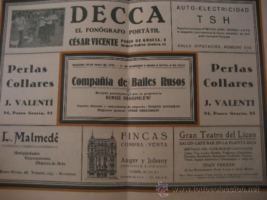 Libretos de &oacute;pera: Gran Teatro del Liceo. 1925 - Foto 4