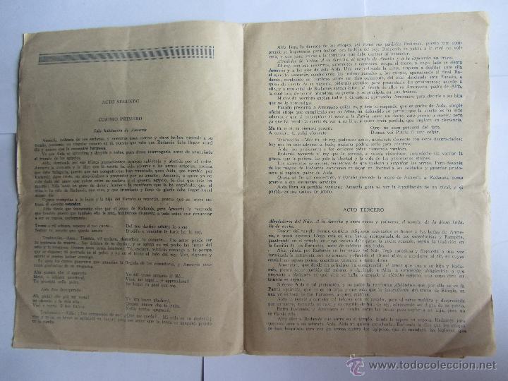 Libretos de &oacute;pera: Argumento de Aida. Verdi. - Foto 2