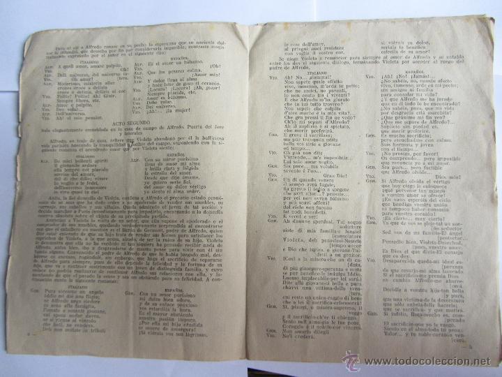 Libretos de &oacute;pera: Argumento de La Traviata. Verdi. - Foto 2