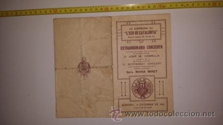 Libretos de &oacute;pera: ORFEON L ECO DE CATALUNYA - Foto 1