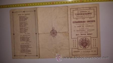Libretos de &oacute;pera: ORFEON L ECO DE CATALUNYA - Foto 2
